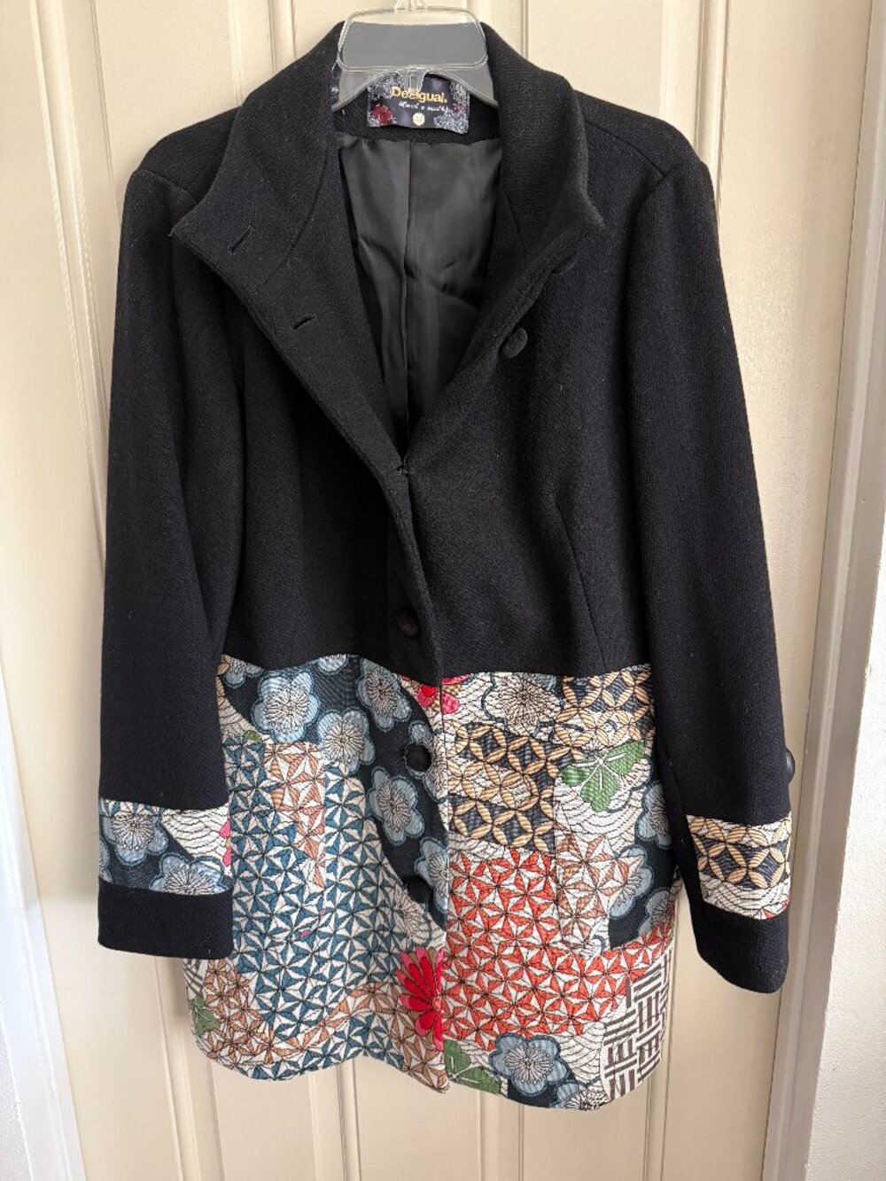 Desigual Lola Coat 46 Euro XL NWOT